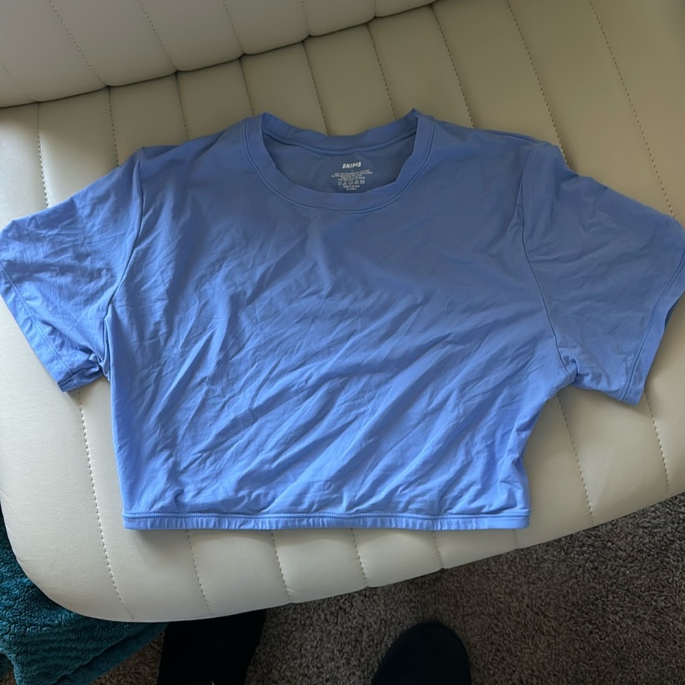 Skims crop t shirt